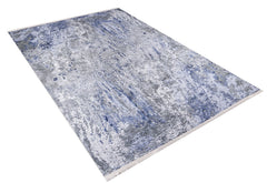 Modern Digital Area Rug – Blue Non Slip Antibacterial Carpet | Stylish Floor Decor