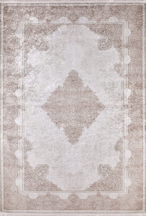 Cream Area Rug – Classic Digital Print Rug | Antibacterial, Non Slip & Washable Carpet