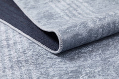 Kolomna Grey Frame Digital Print Area Rug