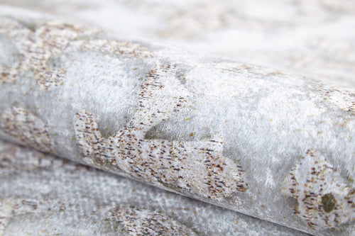 Digital Print Area Rug - Modern Cream Color Non Slip Carpet for Living Room