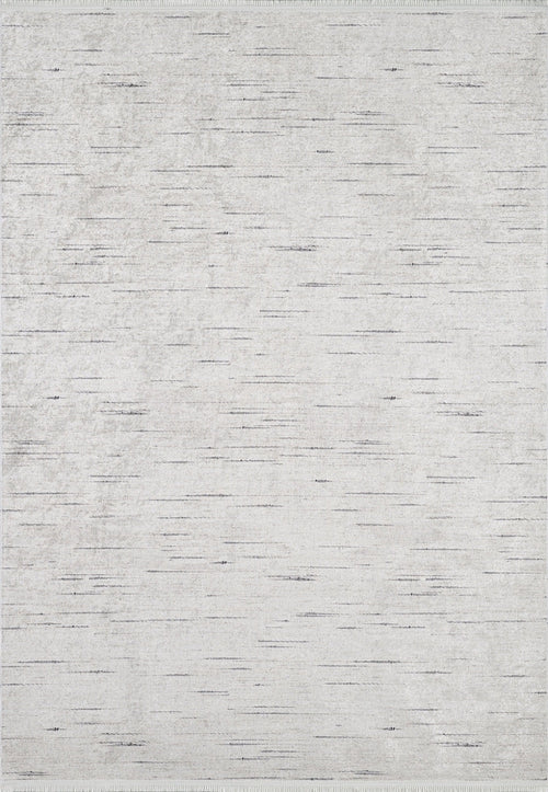 Digital Print Area Rug – Modern Cream Color Non Slip Washable Carpet