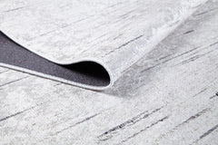 Digital Print Area Rug – Modern Cream Color Non Slip Washable Carpet