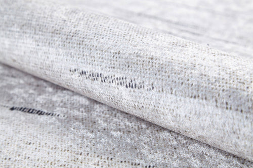 Digital Print Area Rug – Modern Cream Color Non Slip Washable Carpet