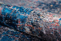 Kohat Blue Modern Digital Print Area Rug