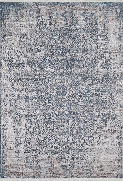 Vintage Area Rug - Beige Digital Print Carpet | Non Slip, Antibacterial & Washable