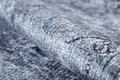 Modern Digital Area Rug – Grey Non-Slip Antibacterial Carpet for Living Room