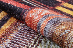 Rawska Multy Patchwork Digital Print Area Rug