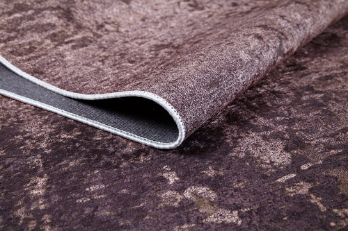 Modern Digital Print Rug – Brown Area Rug | Antibacterial Non Slip Carpet