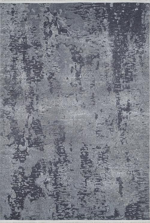 Modern Area Rug - Grey Digital Print Rug | Non Slip Antibacterial Carpet