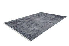 Modern Area Rug - Grey Digital Print Rug | Non Slip Antibacterial Carpet