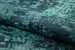 Modern Digital Print Rug | Green Area Rug - Non Slip Antibacterial Carpet