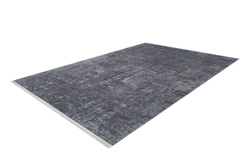 Muridke Grey Modern Digital Print Area Rug