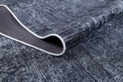 Muridke Grey Modern Digital Print Area Rug