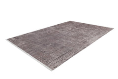 Modern Area Rug - Samundri Brown Digital Print Carpet With Non Slip Pad