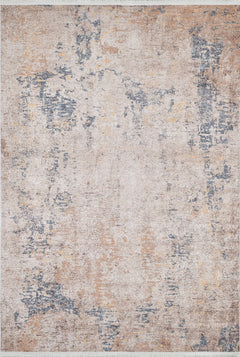 Modern Area Rug – Beige Digital Print Rug | Non Slip, Antibacterial Carpet