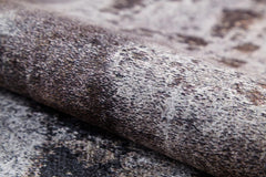 Modern Digital Print Rug - Brown Area Rug, Non Slip, Antibacterial Carpet