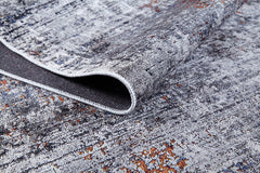 Modern Area Rug – Grey Digital Print Rug | Non Slip Antibacterial Carpet