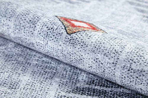 Cautitlan Grey Geometric Digital Print Area Rug