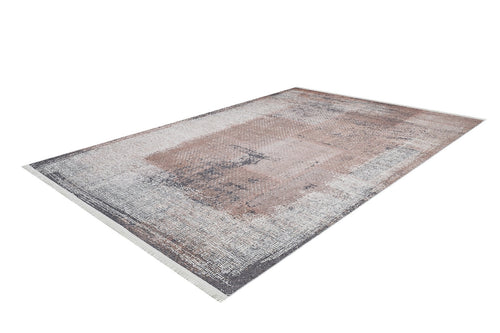 Digital Print Area Rug – Gorakhpur Mink Frame Non Slip Antibacterial Carpet
