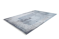 Modern Area Rug – Blue Digital Print Carpet | Antibacterial Non-Slip Washable Floor Covering