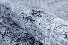 Modern Area Rug | Grey Digital Print Carpet - Non Slip, Antibacterial & Washable Floor Rug