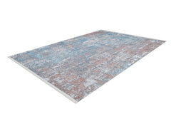 Modern Area Rug - Blue Digital Print Carpet | Antibacterial, Non Slip & Washable