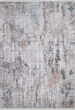 Modern Area Rug - Grey Digital Print Rug | Non Slip Antibacterial Washable Carpet