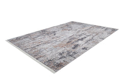 Modern Area Rug - Grey Digital Print Rug | Non Slip Antibacterial Washable Carpet