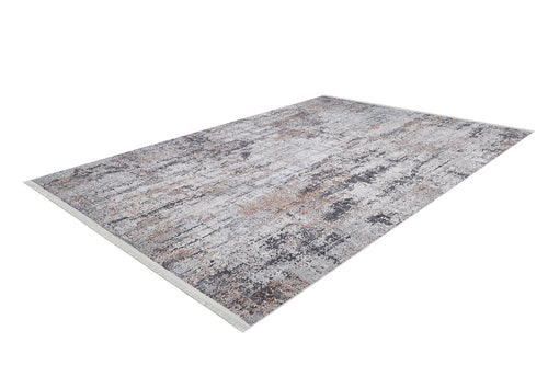 Modern Area Rug - Grey Digital Print Rug | Non Slip Antibacterial Washable Carpet