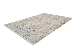 Modern Digital Print Rug – Cream Area Rug | Non Slip, Antibacterial Carpet