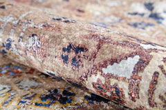 Surat Beige Modern Digital Print Area Rug