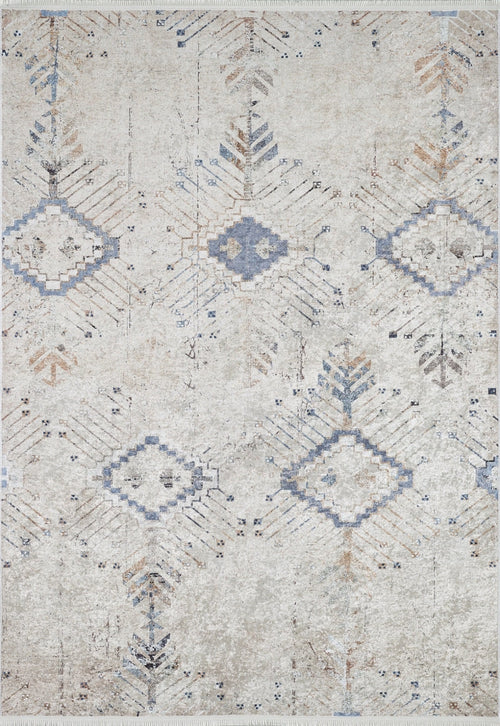 Xalapa Beige Modern Digital Print Area Rug