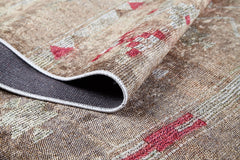 Modern Digital Print Rug – Beige Area Rug With Non Slip, Antibacterial Features