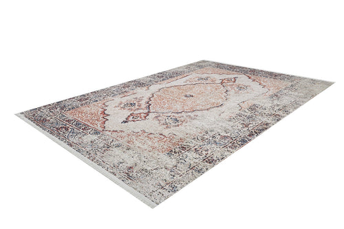 Digital Print Area Rug - Brown Classic Style Non Slip Carpet for Living Room