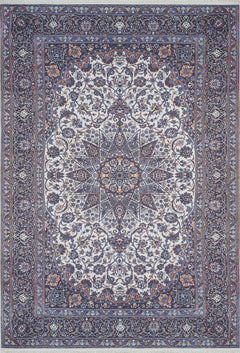 Maisuru Anthracite Classic Digital Print Area Rug