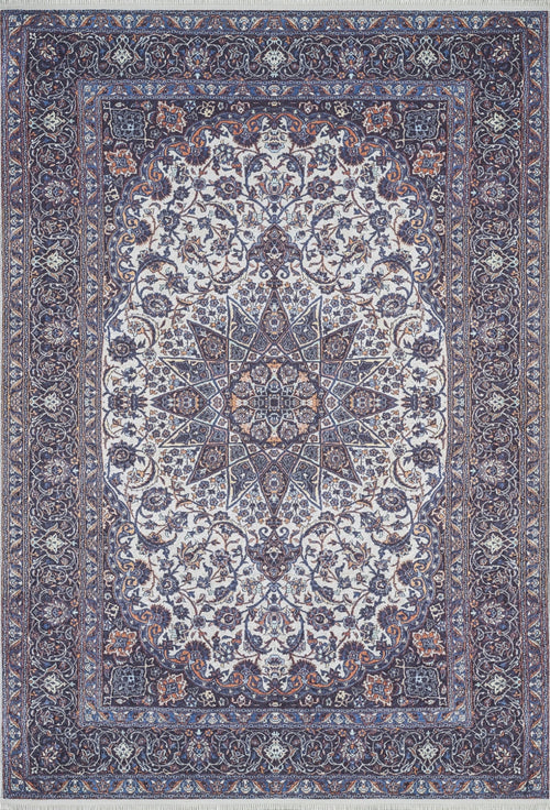 Maisuru Anthracite Classic Digital Print Area Rug