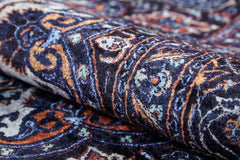 Maisuru Anthracite Classic Digital Print Area Rug