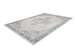 Beige Area Rug – Classic Digital Print Rug | Non Slip, Antibacterial Carpet