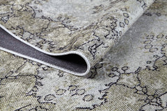 Digital Print Area Rug – Classic Green Antibacterial Non Slip Carpet for Living Room