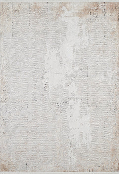 Modern Area Rug – Beige Digital Print Carpet | Non Slip, Antibacterial Floor Rug