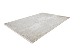 Modern Area Rug – Beige Digital Print Carpet | Non Slip, Antibacterial Floor Rug