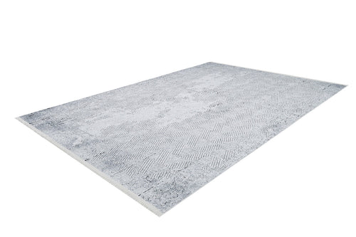 Modern Area Rug - Grey Digital Print Carpet | Non Slip Antibacterial Floor Covering