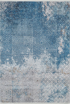 Modern Area Rug – Blue Digital Print Rug | Antibacterial, Non Slip Carpet