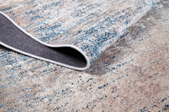 Modern Area Rug - Beige Digital Print Carpet | Non Slip Antibacterial Washable