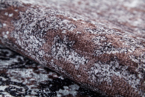 Purple Patchwork Rug - Digital Print Area Rug Non Slip Antibacterial Carpet