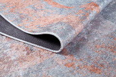 Cuttack Grey Frame Digital Print Area Rug