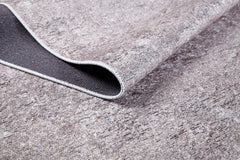 Modern Area Rug | Beige Digital Print Rug - Non Slip Antibacterial Carpet