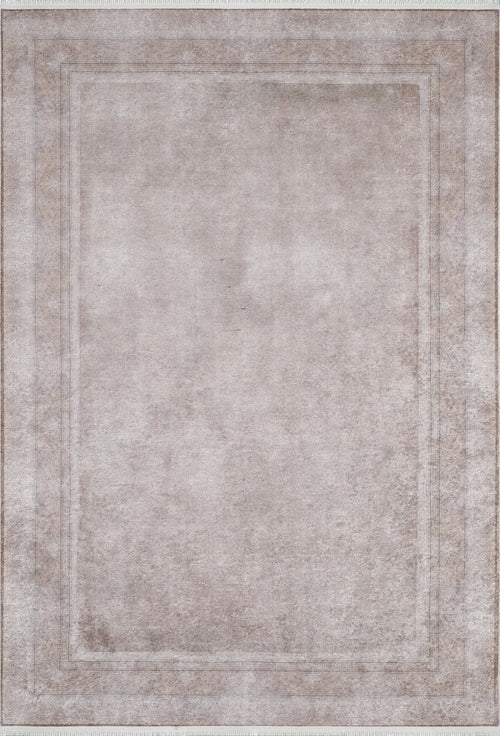 Bikaner Brown Frame Digital Print Area Rug