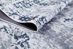 Modern Area Rug – Grey Digital Print Rug | Non Slip Antibacterial Carpet