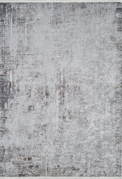 Modern Area Rug – Grey Digital Print Rug with Non Slip, Antibacterial Design